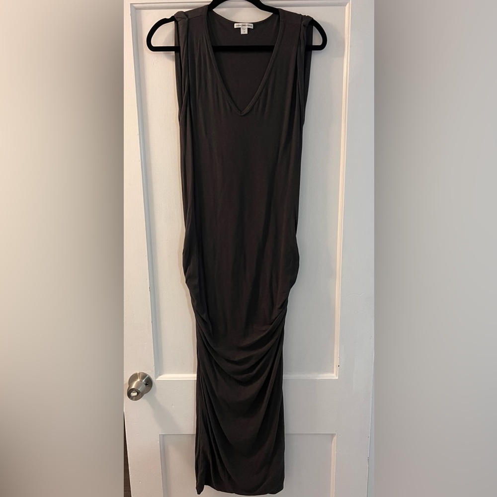 James Perse Khaki Green Dress